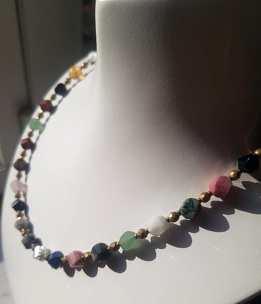 korale Naszyjnik z kamieni naturalnych Beauty of Variety