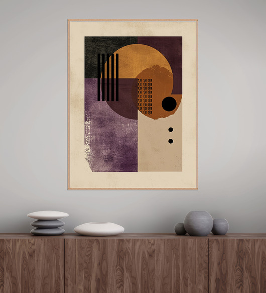 plakaty Geometria natury - Plakat, druk - Minimalizm, Boho, Loft #47