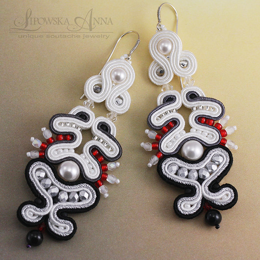 kolczyki soutache Kolczyki 668
