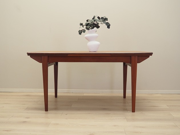 stoły Stół tekowy, duński design, lata 70, produkcja: Dania