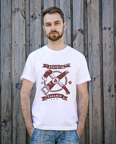 T-shirt RŻNIĘCIE & RĄBANIE RUNO