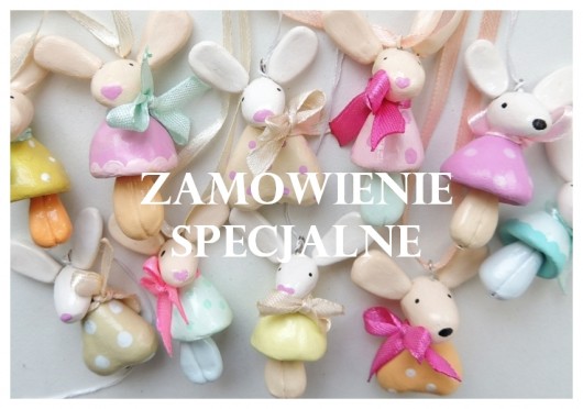 Zające-zawieszki B&M Concept Store