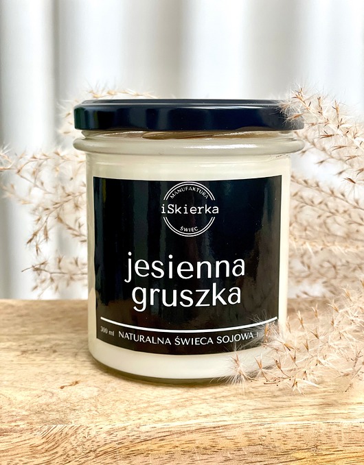 świece zapachowe JESIENNA GRUSZKA świeca sojowa 300 ml