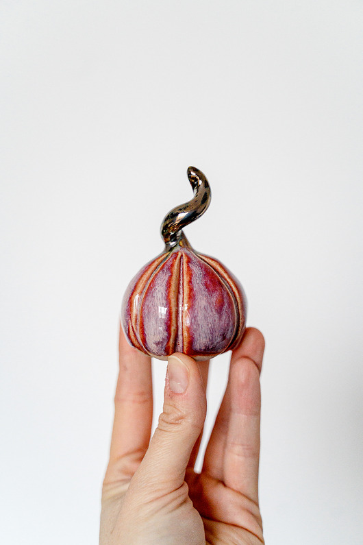 figurki i rzeźby Ceramiczna figurka DYNIA
