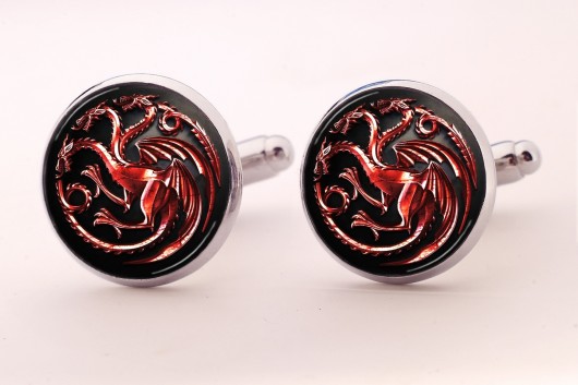 Spinki do mankietów GRA O TRON - Targaryen EGGinEGG