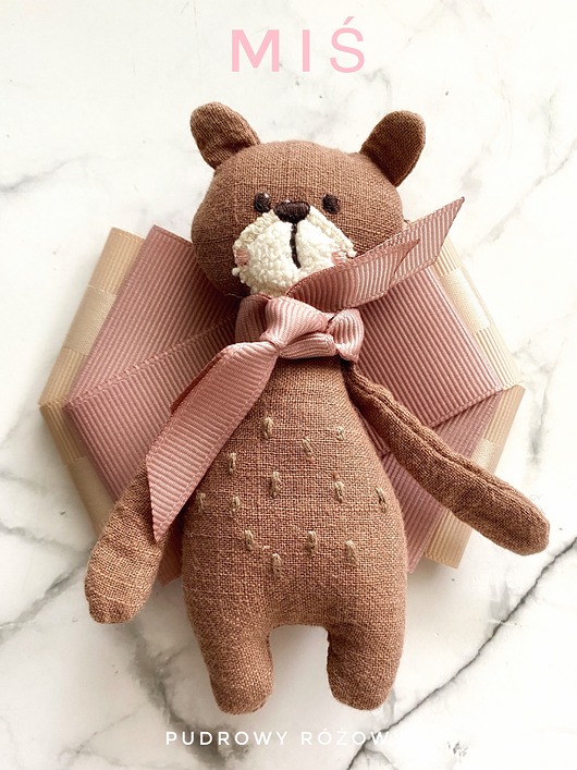 broszki Artystyczna Brosza z niesamowitym Misiem! Pop Art  MIŚ