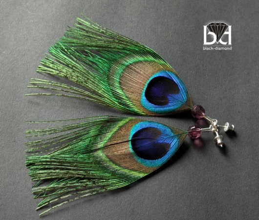 Pawie Pióra Black Diamond