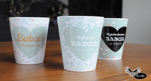 Kubek latte 300ml, Najlepsza babcia na świecie Sowia Aleja
