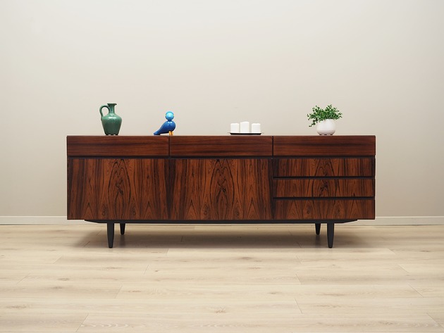 komody i szafki Sideboard palisandrowy, duński design, lata 70, produkcja: Dania