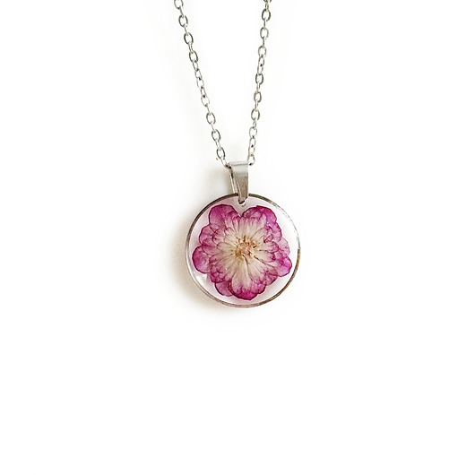 naszyjniki - inne Naszyjnik z różyczką