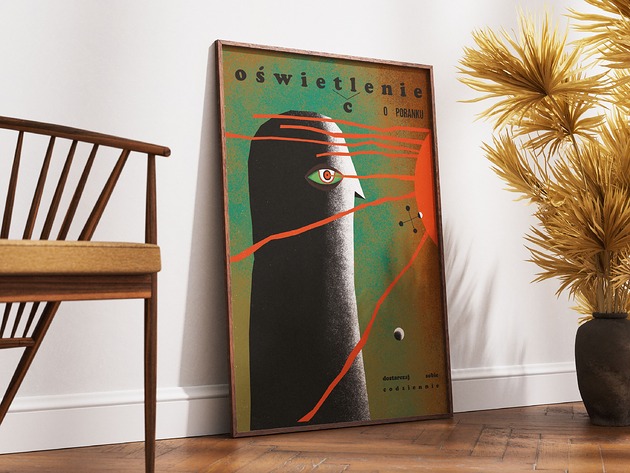 plakaty Plakat "Oświetlenie o poranku"