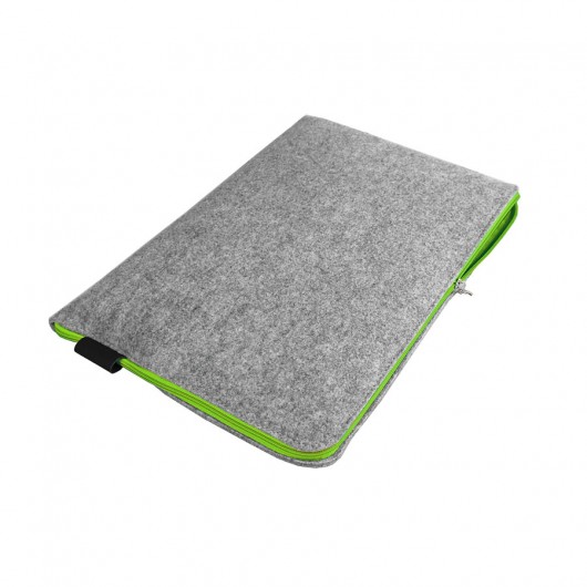 POKROWIEC NA LAPTOPA 04 zielony zamek purol design