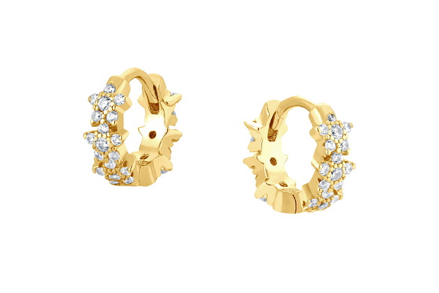 Kolczyki pozłacane Milly Gold Alicja&Maria Jewellery