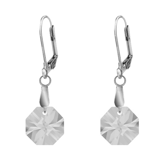kolczyki swarovski Kryształy Swarovskiego przezroczyste kolczyki