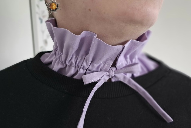 ubrania różne Kołnierzyk fioletowy