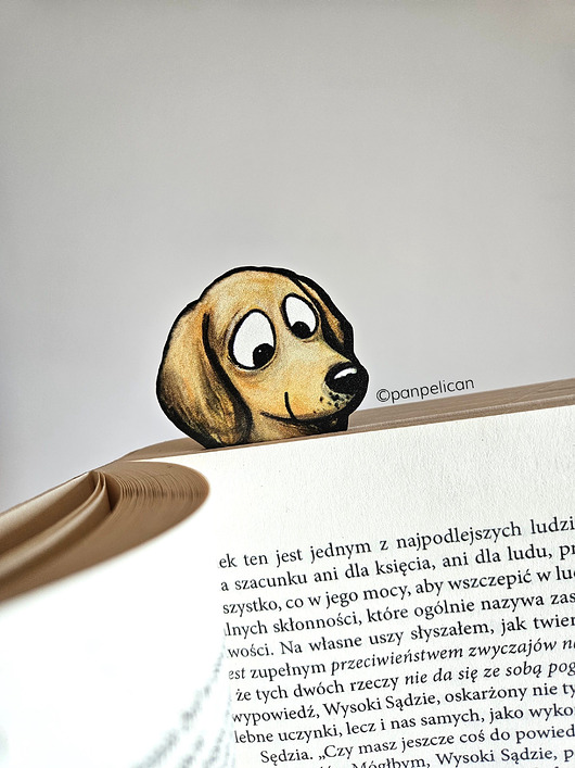 zakładki do książek Zakładka do ksiązki Golden Bazia*