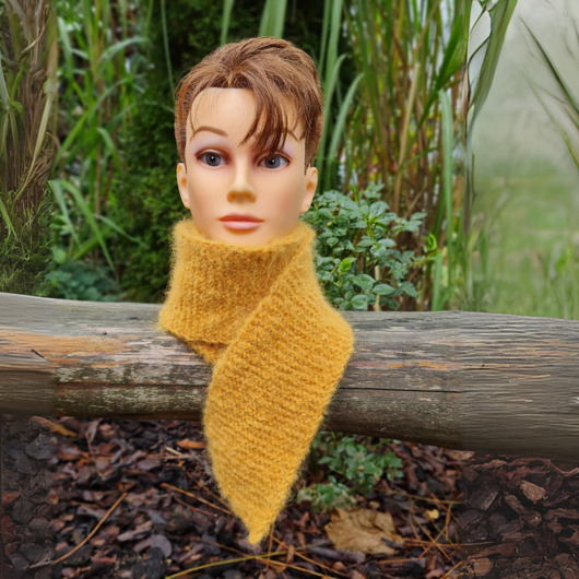 szaliki dziecięce Szalik 15/120 cm alpaka/merynos