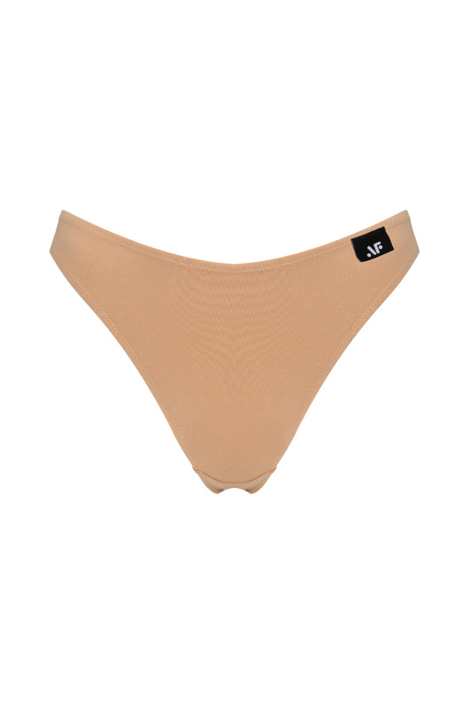 majtki damskie Majtki Stringi Beige