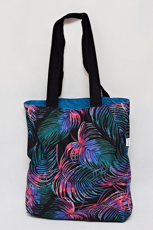 Torba na zakupy shoperka shopper bag pióra Uszyciuch