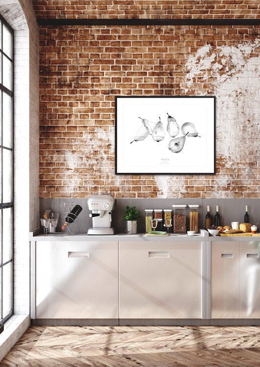 grafiki i ilustracje Gruszki / Art print