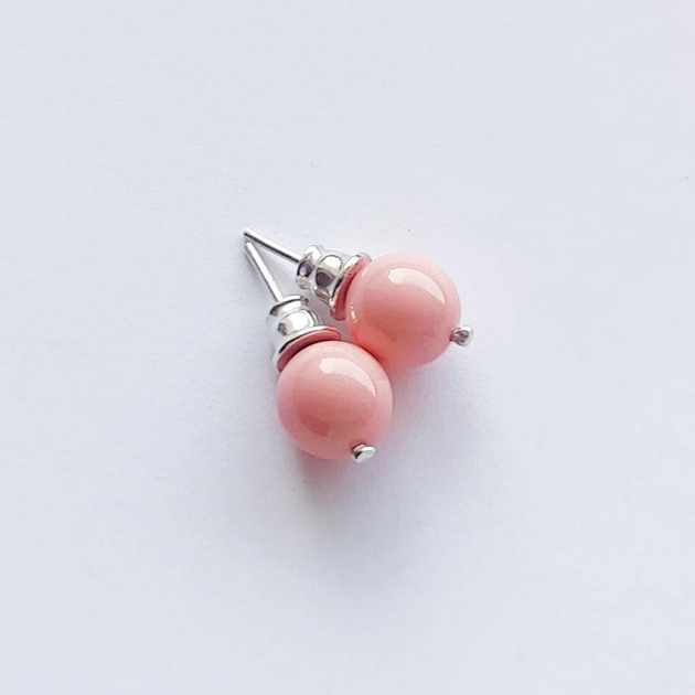 kolczyki z kamieniami Kolczyki OKRĄG