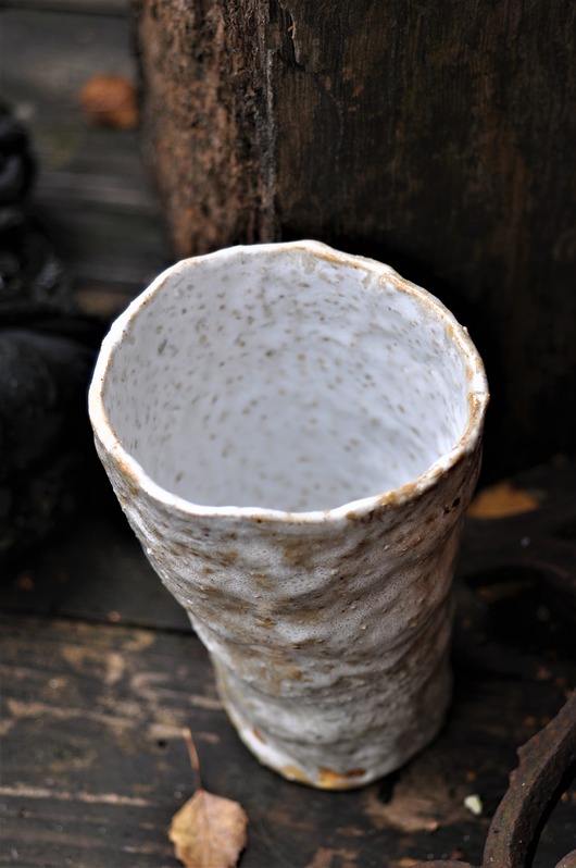 Kubek latte seria "gruby cukier" GoGa studio ceramiki