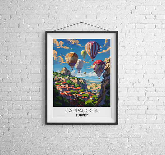 plakaty Plakat - Cappadocia Turcja