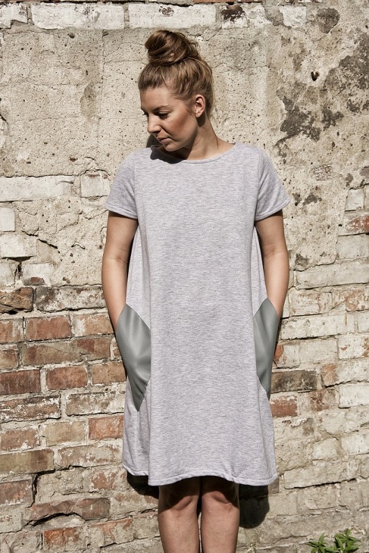 sukienka A-dress szara S/M STREETCODE