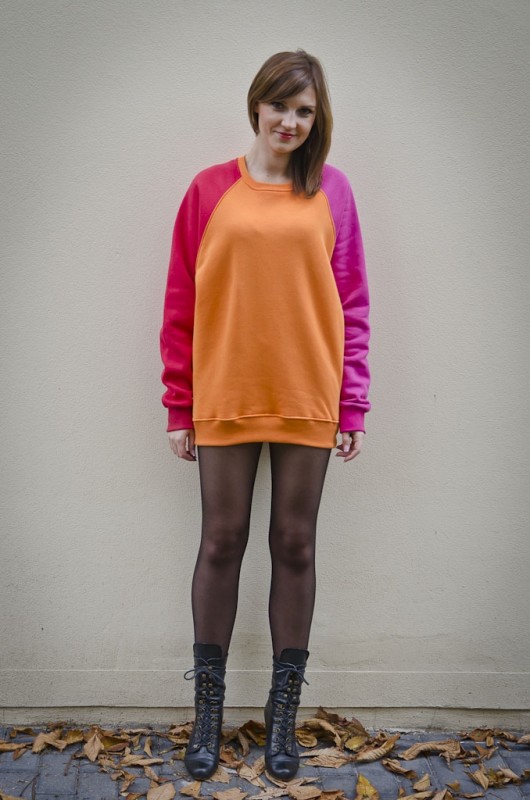 FLUO bluza  SHE/S A RIOT