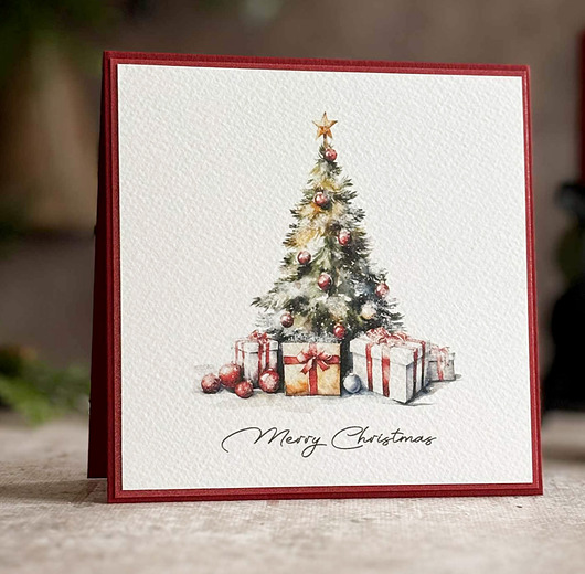 kartki świąteczne Personalizowana kartka na Boże Narodzenie, BN 47