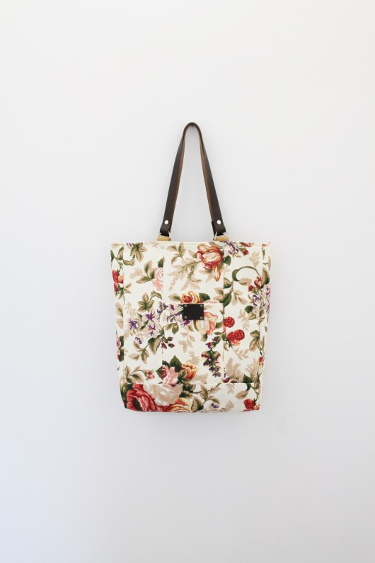 Flower & Leather Shopper MAY