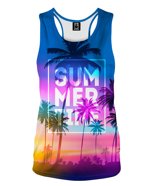 topy damskie DR.CROW Bokserka Top Summer Time