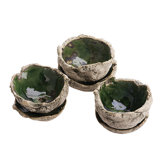 doniczki Trzy doniczki XS do kaktusów i sukulentów