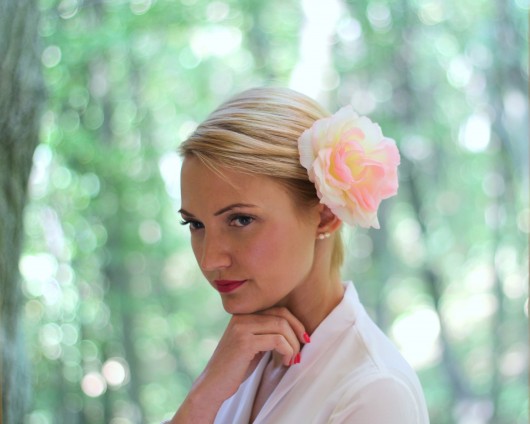 Szpilka do włosów PASTEL  ROSE noninoSD