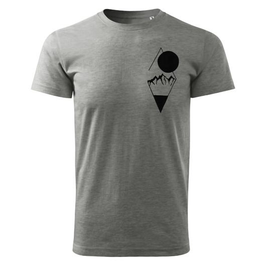 t-shirty męskie Tatra Art - wschód nad Tatrami