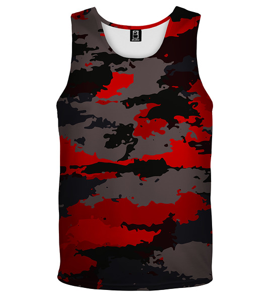 t-shirty męskie DR.CROW Bokserka Męska Moro Black Red