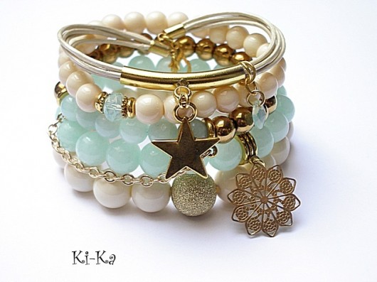 Vanilia and light blue vol. 2  - set KiKa pracownia
