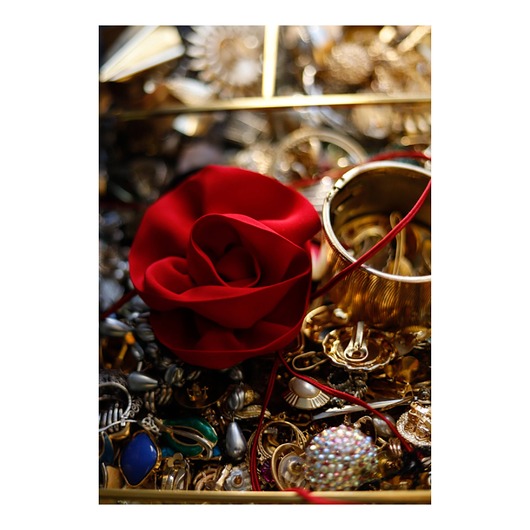 chokery Jedwabny choker