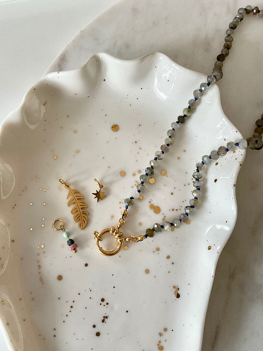 wisiory Naszyjnik talizman z personalizowanymi zawieszkami