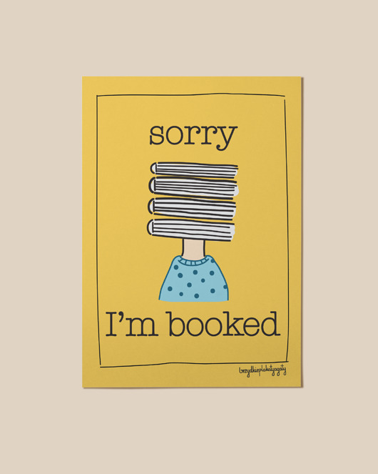 plakaty Plakat - Sorry, I'm booked