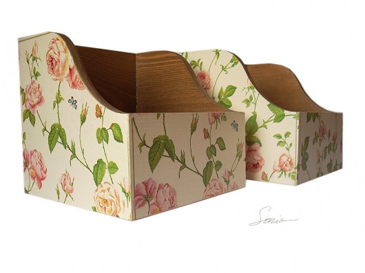 CD BOX dwie sztuki. Różane. ARTsonia