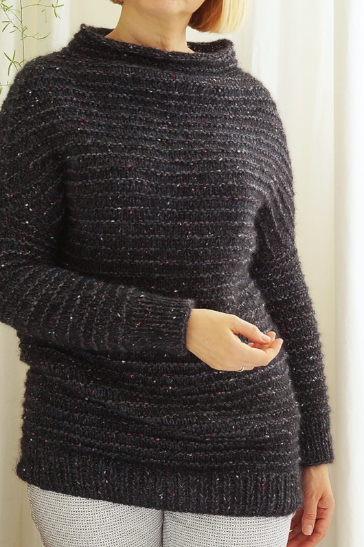 sweter pół-golf MonDu