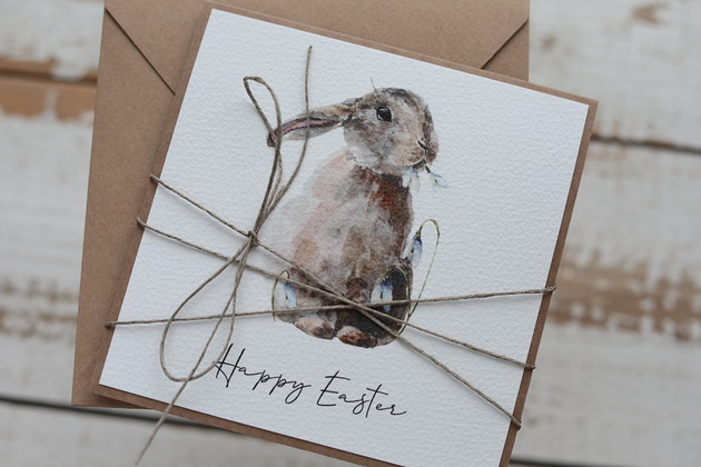 kartki wielkanocne Kartka na wielkanoc ręcznie robiona Happy Easter