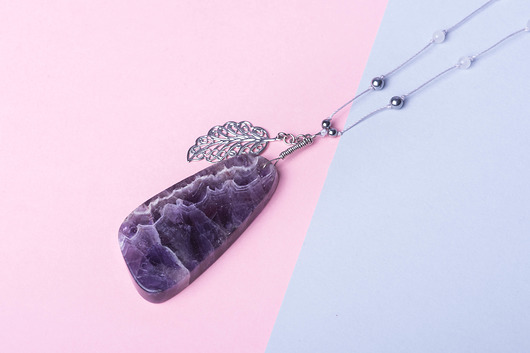 WHW Raw Amethyst #1 w hand works