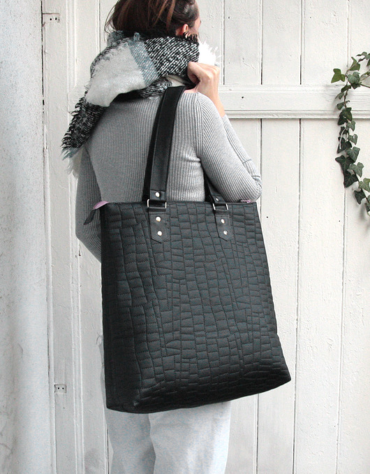 torba xl pik -black&lilac- elfagado
