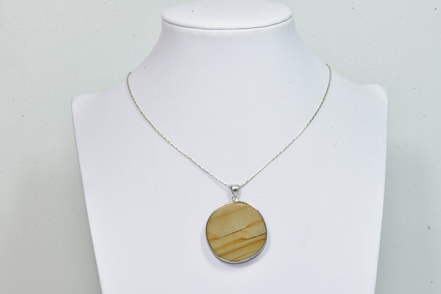 wisiory Naszyjnik Jaspis Kamień naturalny