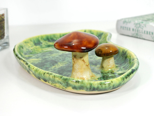 przechowywanie - różne Miseczka las -  na biżuterię, przekąski, drobiazgi