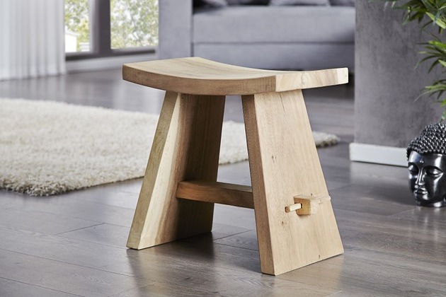 stołki Stołek taboret siedzisko ZEN teak