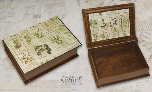 szkatuła - BOTANICZNA torby katta