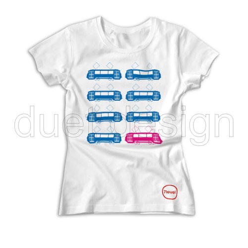 T-shirt Damski P_056ST duet design Duet design